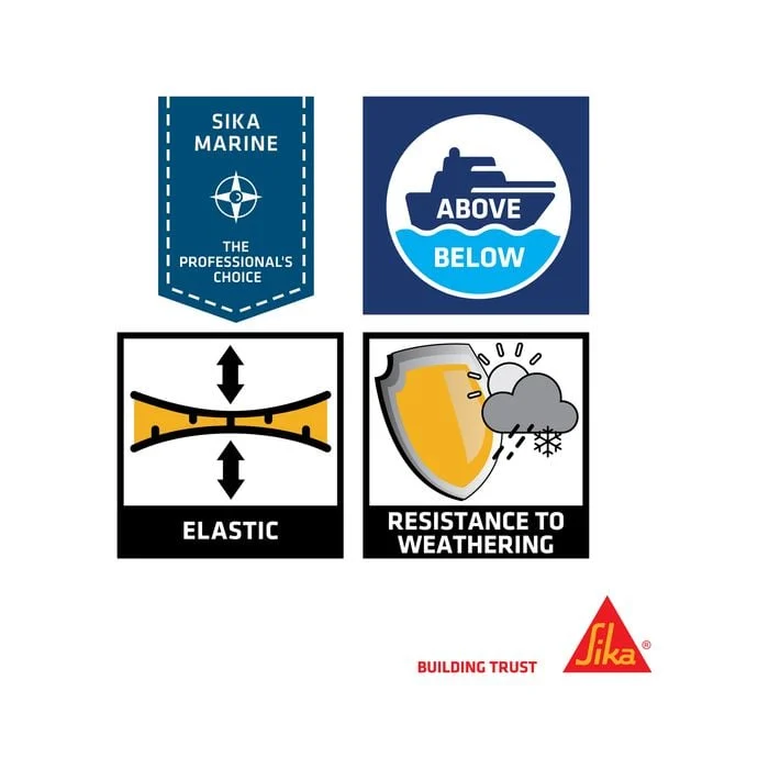 Sikaflex-291 Marine Adhesive Sealant - 150ml Tube